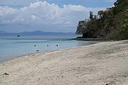 La plage de Nosy Tanikely