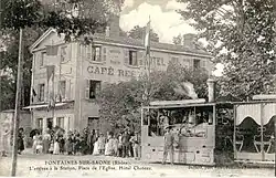 Locomotive 030T de la TLN de 1899 à Fontaines-sur-Saône