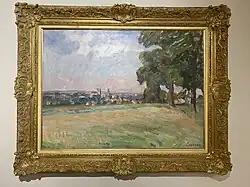 Vue de Mantes, Abel Lauvray