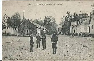 Intérieur du quartier, au tournant du XXe&nbsp;siècle.
