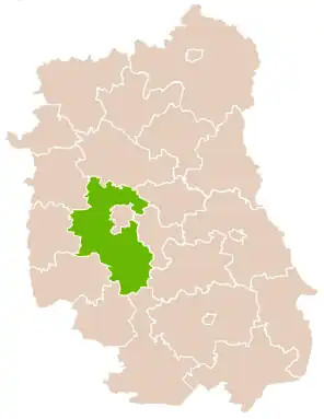 Localisation de Powiat de Lublin