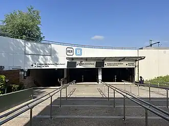 L'accès no&nbsp;3 « Parc des Expositions ».