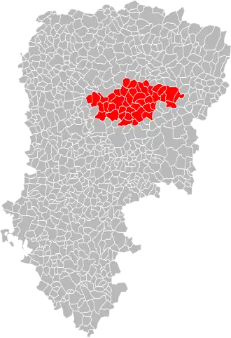 Localisation de Communauté de communesdu Pays de la Serre