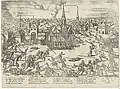 La place avant la construction de l'hôtel de ville (1576)