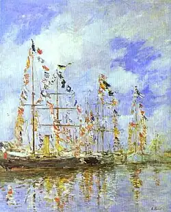 Bassin des yachts à Deauville, Washington