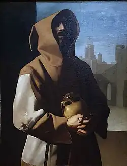 Francisco de Zurbarán, Saint François d'Assise en extase, 1635-1640.