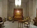 La salle du musée des Beaux-Arts de Lyon présentant la chambre de Madame Guimard.
