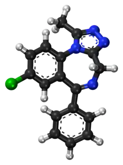 Image illustrative de l’article Alprazolam