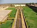 Fort de Bidar (vue intérieure du jardin)&nbsp;(en).