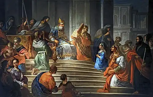 Présentation de Marie au temple