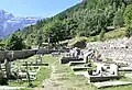 Vue du cimetière.