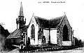 Quéven ː l'ancienne chapelle de la Trinité vers 1925 (détruite en 1944).