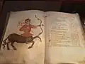 Atlas astronomique dit « d'Al Sufi ». Milieu du XIVe&nbsp;siècle, provenant d'Italie du nord. Exposé à la bibliothèque du monastère de Strahov.