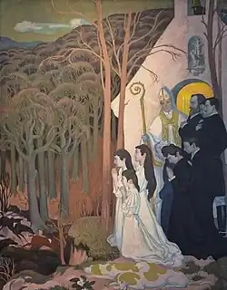 L'Arrivée à l'ermitage