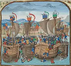 Bataille de L'Écluse (1340).