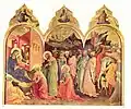 Lorenzo Monaco, Adoration des mages, Galerie des Offices, Florence (1420-1422).