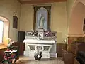 Chapelle gauche.