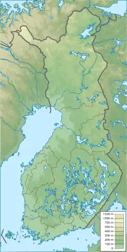Voir sur la carte topographique de Finlande