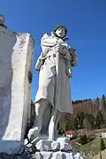 Statue du poilu.