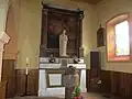 Chapelle droite.