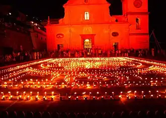 Campanie en Italie.