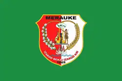 Drapeau de Kabupaten de Merauke