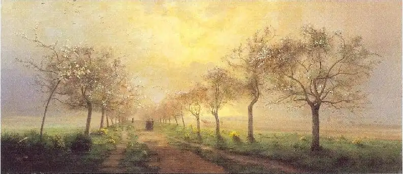 Pommiers et genêts en fleurs, Paris, musée d'Orsay.