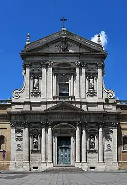 Eglise Sainte Suzanne aux thermes de Dioclétien.