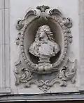 Buste du duc de Lorraine Léopold Ier au no 48.
