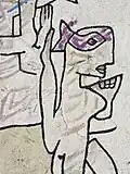 Roberto Matta, Mural 10 (détail)