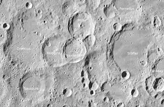 Image illustrative de l'article Saussure (cratère)