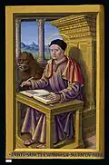 Les Grandes Heures d'Anne de Bretagne, saint Marc, f.24v.