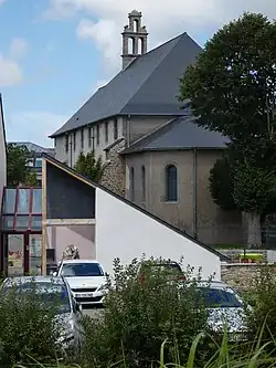 Vue détaillée du toit rénové en 2020