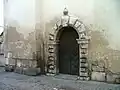 Portail d'entrée sur le mur Sud