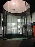 Vue intérieure des installations (le tunnel à vent), le 1er août 2014.