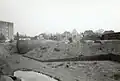 La tenaille devant la courtine de la citadelle