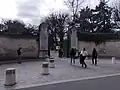 Portail d'entrée du cimetière du Père-Lachaise.