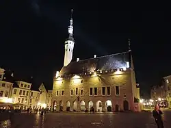 L'hôtel de ville.