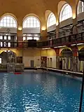 Grande Salle, anciennement réservée aux hommes.