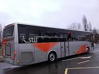 Iveco Crossway no&nbsp;5014 de Tim Bus à Cergy-Préfecture.