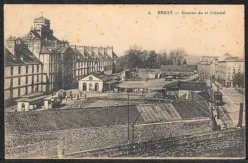 Vue arrière (Rue de Porzmoguer).