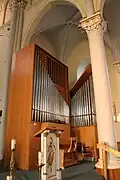Les grandes orgues Casavant de l'église Saint-Paul de Bas-Caraquet.