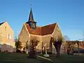 L'église Sainte-Colombe.
