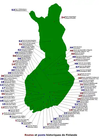Image illustrative de l’article Routes historiques de Finlande