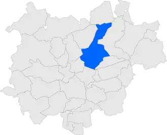 Localisation de Sallent