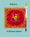 régiment de Brionne cavalerie, avers