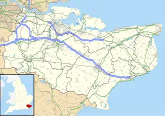 Voir sur la carte administrative du Kent
