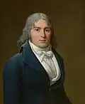 Portrait de Bertin par Jean-Louis Laneuville, 1796-97, Maison de Chateaubriand