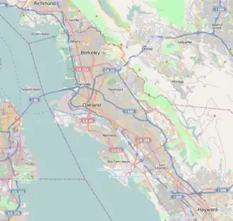 (Voir situation sur carte : Oakland)
