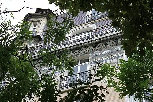 Haut de l'immeuble